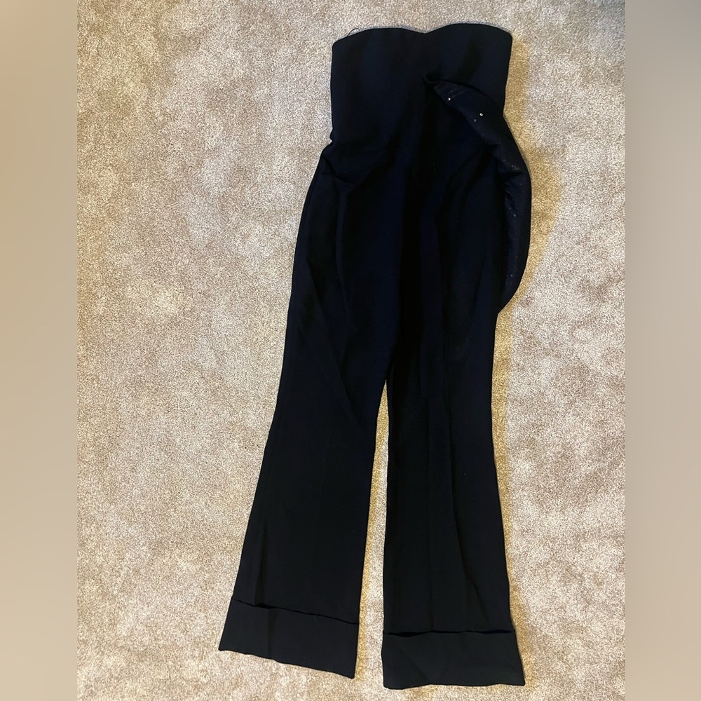 Stella McCartney corset wide leg jumpsuit size 40 European made in Italy